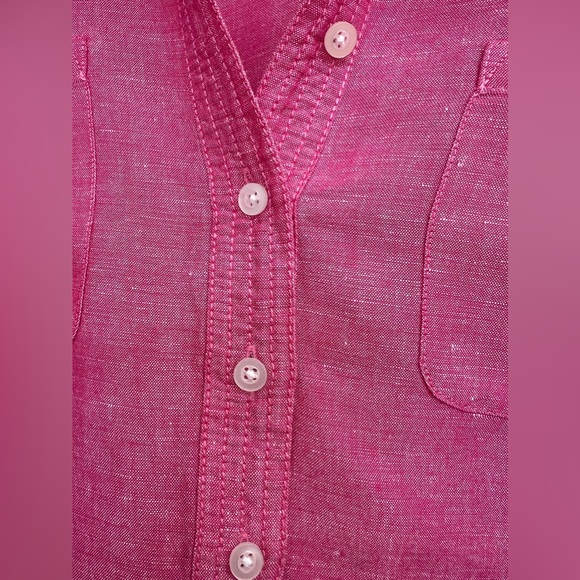 Pink Talbots Spring/ Summer Shirt-Size Large - Picture 4 of 5